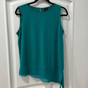 Worthington petite asymmetrical top size PL